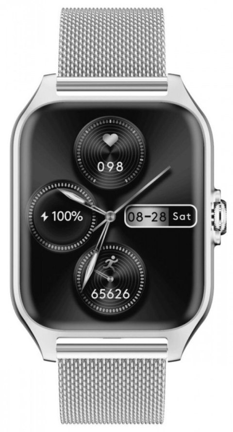 Smartwatch GRC ACTIVITY 2 Srebrny matowy Garett Electronics