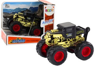 Pojazd Autko Wspinaczkowe z Napędem Frykcyjnym Terenowe Czerwone LEAN TOYS