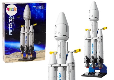 Statek Kosmiczny Klocki Konstrukcyjne Kosmos Platforma Kosmiczna 69 ele. LEAN TOYS