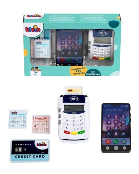 Terminal płatniczy ze smartfonem Klein