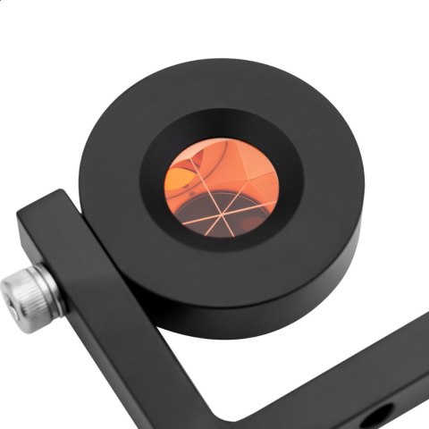 Mini pryzmat lustro dalmiercze geodezyjne z uchwytem L miedziowane śr. 2,45 cm Steinberg Systems