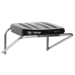 Uchwyt ścienny wiszący do segregacji śmieci czarny - worki 120L GSG24