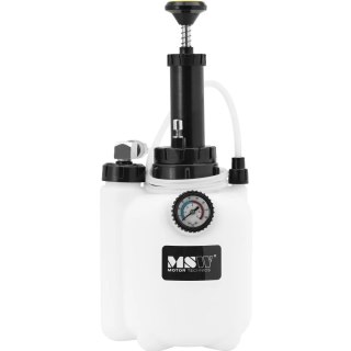 Zestaw do odpowietrzania hamulców tester podciśnienia ręczny 3 l MSW