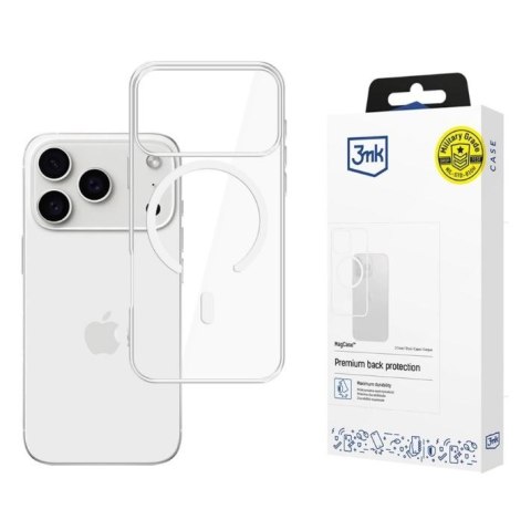 Etui Armor MagCase do Apple iPhone 17 Pro Przezroczysty 3MK