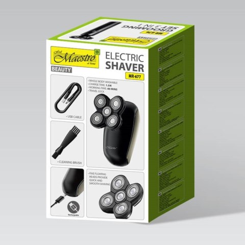 Golarka elektryczna do głowy USB MR-677 Feel-Maestro