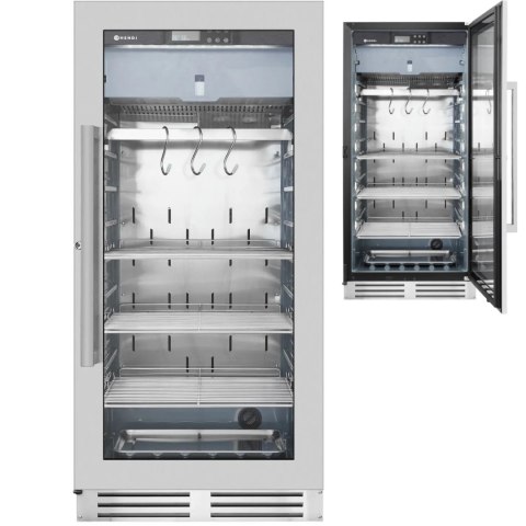 Szafa do sezonowania dojrzewania mięsa 233 l 170 W 595x760x1270 mm Hendi