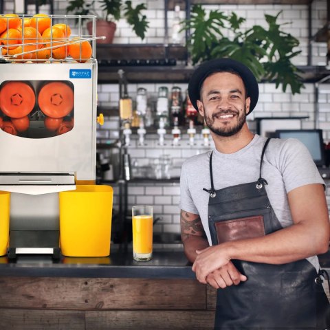 Wyciskarka półautomatyczna do pomarańczy 20 szt. / min 120 W Royal Catering