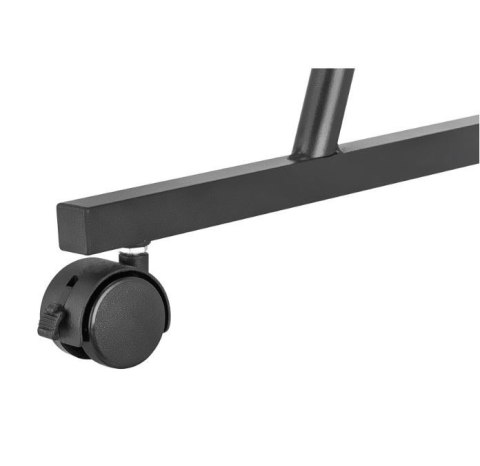 Biurko komputerowe mobilne Techly 600x480mm czarne Techly