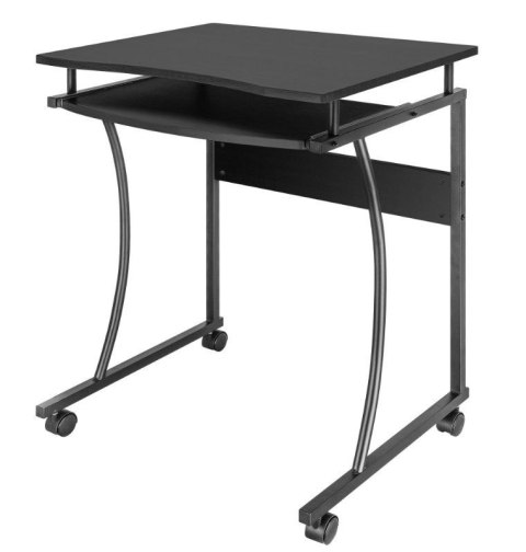 Biurko komputerowe mobilne Techly 600x480mm czarne Techly