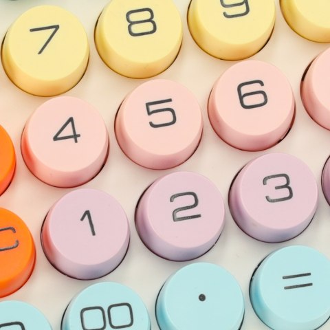 Kalkulator biurowy okrągłe przyciski Kik Sp. z o. o. Sp. k.