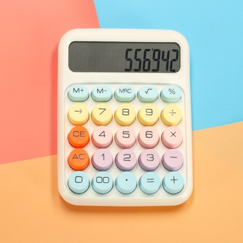 Kalkulator biurowy okrągłe przyciski Kik Sp. z o. o. Sp. k.