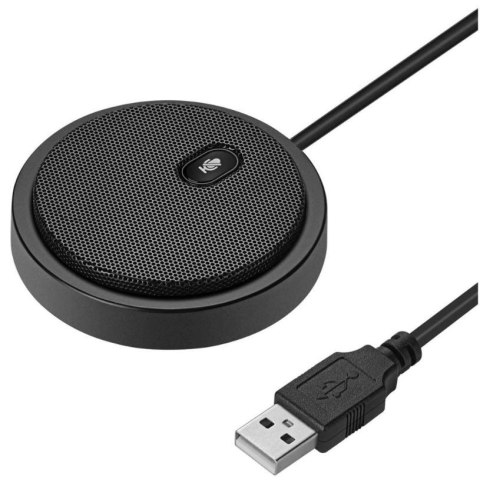 Mikrofon konferencyjny dookólny USB 2.0 z wyciszeniem Techly