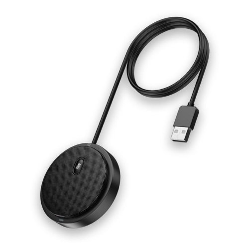 Mikrofon konferencyjny dookólny USB 2.0 z wyciszeniem Techly