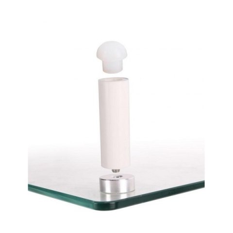 Podstawka pod monitor do 32cali, szklana biała Techly