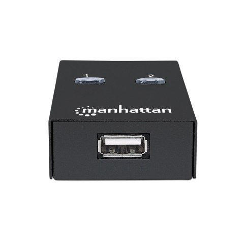 Przełącznik automatyczny Hi-Speed USB 2.0 2 PC - 1 USB Manhattan