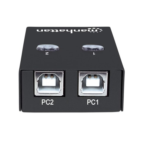 Przełącznik automatyczny Hi-Speed USB 2.0 2 PC - 1 USB Manhattan