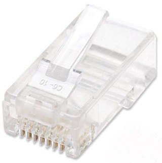 Wtyk RJ45 UTP na drut 8p8c kat.5e słoik 100szt. Intellinet