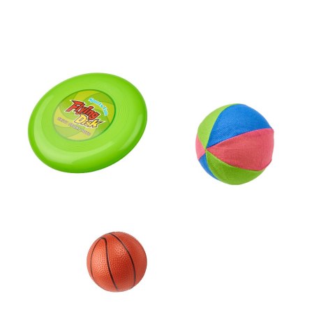 Zestaw sportowy 5w1 badminton koszykówka siatkówka tenis frisbee Kik Sp. z o. o. Sp. k.