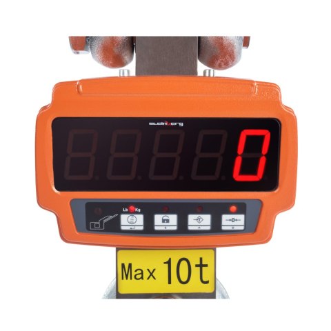 Waga hakowa profesjonalna z pilotem i czytnikiem do 10 ton 10T Steinberg Systems