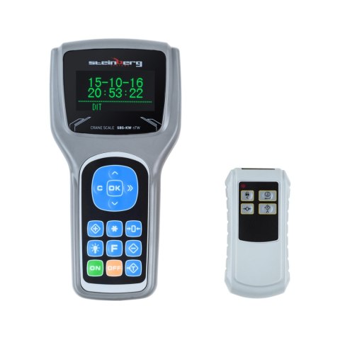 Waga hakowa profesjonalna z pilotem i czytnikiem do 10 ton 10T Steinberg Systems