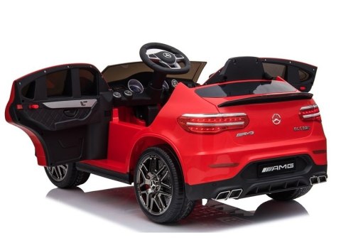 Auto na akumulator Mercedes GLC 63S QLS-5688 Czerwony 4x4 LEAN CARS