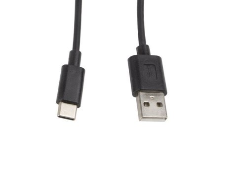Kabel USB-C -> USB-A M/M 1M 2.0 czarny Lanberg