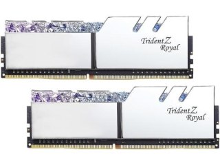Pamięć do PC DDR4 32GB (2x16GB) TridentZ Royal RGB DDR4 3200MHz CL16 XMP2 srebrna G.SKILL