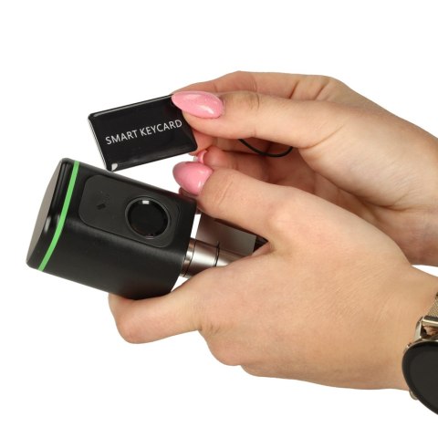 Zamek elektroniczny SMART wkładka inteligentna do drzwi odcisk palca bluetooth Kik Sp. z o. o. Sp. k.