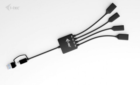 HUB USB-C/USB-A Cable 4 port (2x USB-C 2x USB-A) I-tec
