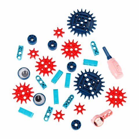 Klocki konstrukcyjne do budowania ruchome z silnikiem 116 elementów Kik Sp. z o. o. Sp. k.