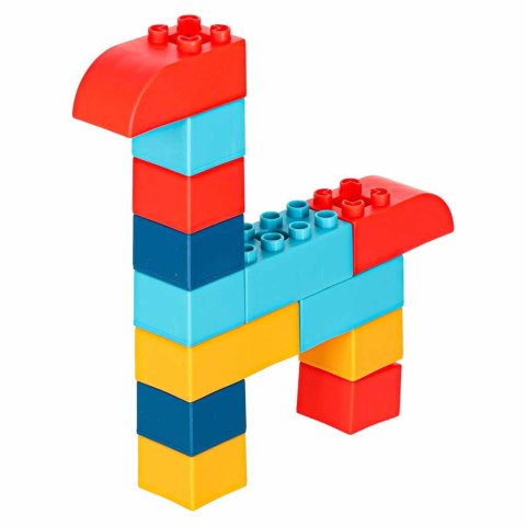 Klocki konstrukcyjne do budowania ruchome z silnikiem 116 elementów Kik Sp. z o. o. Sp. k.