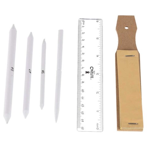 Ołówki do szkicowania rysowania zestaw plastyczny 54 elementy Kik Sp. z o. o. Sp. k.