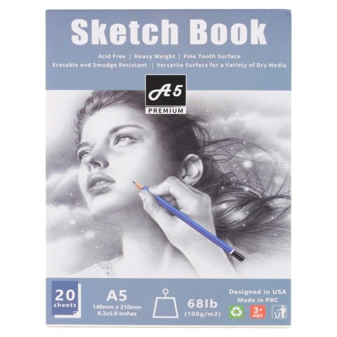 Ołówki do szkicowania rysowania zestaw plastyczny 54 elementy Kik Sp. z o. o. Sp. k.