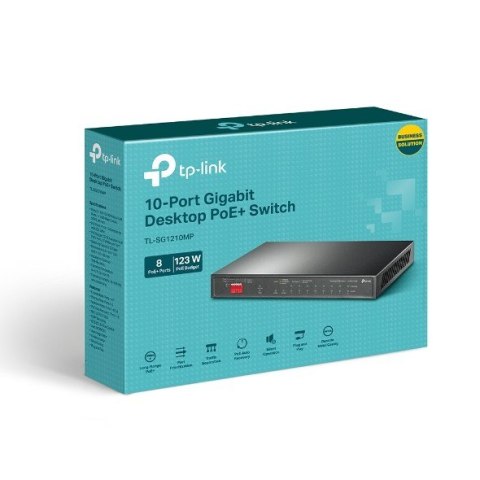 Switch Przełącznik typu desktop SG1210MP 8GE PoE+ 1GE 1SFP TP-LINK