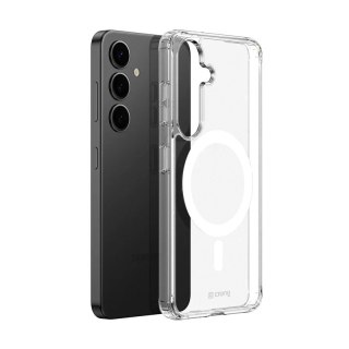 Etui Crystal Shield Magnetic Samsung Galaxy S25+ MagSafe przezroczyste CRONG