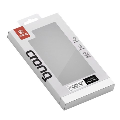 Etui Hybrid Frost MAG Cover iPhone 17 Pro MagSafe Czarne CRONG