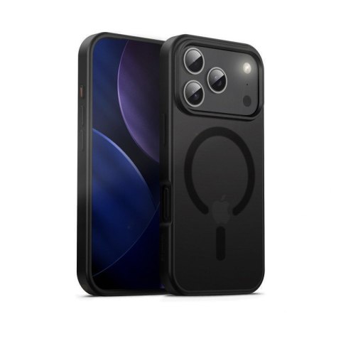 Etui Hybrid Frost MAG Cover iPhone 17 Pro MagSafe Czarne CRONG