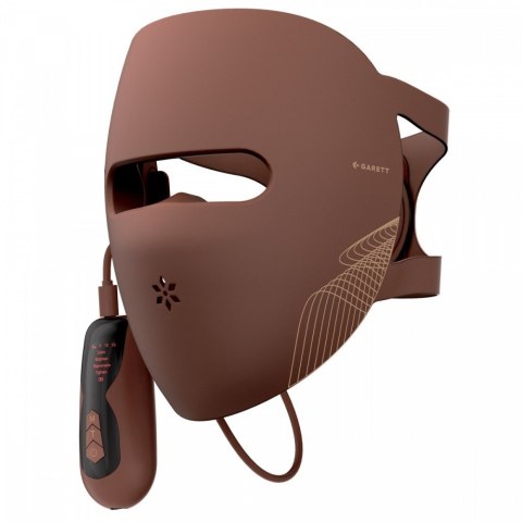 Maska LED do twarzy i szyi Garett Beauty Skin Ritual Face&Neck brązowy Garett Electronics