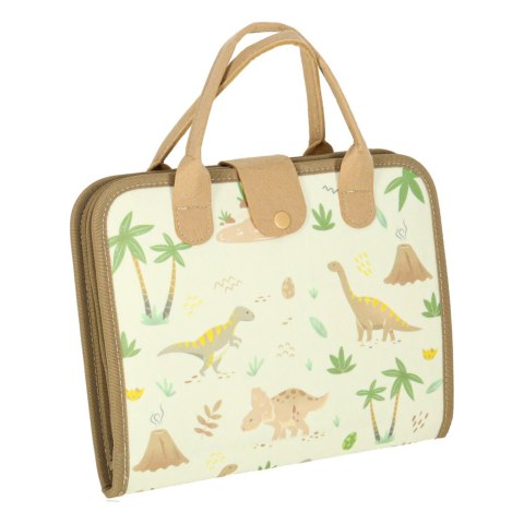 Tablica manipulacyjna sensoryczna montessori walizka dinozaury Kik Sp. z o. o. Sp. k.