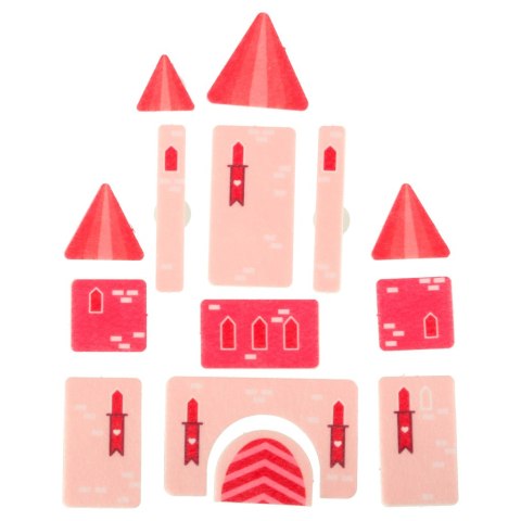 Tablica manipulacyjna sensoryczna montessori walizka plecak różowy Kik Sp. z o. o. Sp. k.