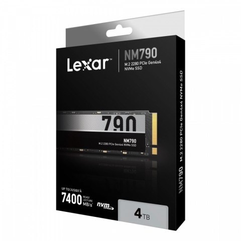 Dysk SSD NM790 4TB 2280 PCIeGen4x4 7400/6500MB/s Lexar