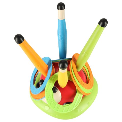 Gra zręcznościowa dla dzieci skakanka wyrzutnia rzut do celu biedronka 3w1 Kik Sp. z o. o. Sp. k.