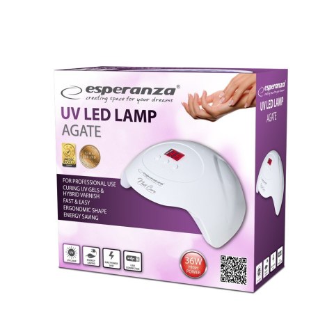 Lampa UV Led do lakieru hybrydowego Agate 36W Esperanza