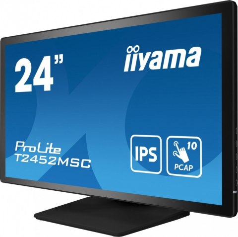 Monitor 23.8 cala T2452MSC-B1 10 PKT. POJ,IPS,HDMI,DP IIYAMA