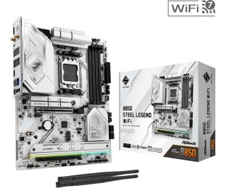 Płyta główna B850 Steel Legend WiFi AM5 4DDR5 ATX ASRock