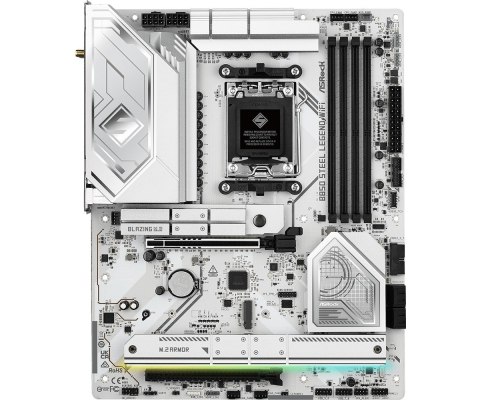Płyta główna B850 Steel Legend WiFi AM5 4DDR5 ATX ASRock