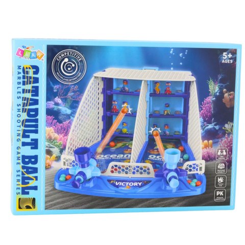 Gra Zręcznościowa Strzelanie Do Celu Pinball Ocean Rybki LEAN Toys