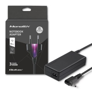 Zasilacz do Asus 45W | 19V | 2.37A | 4.0*1.35 | +kabel zasilający Qoltec