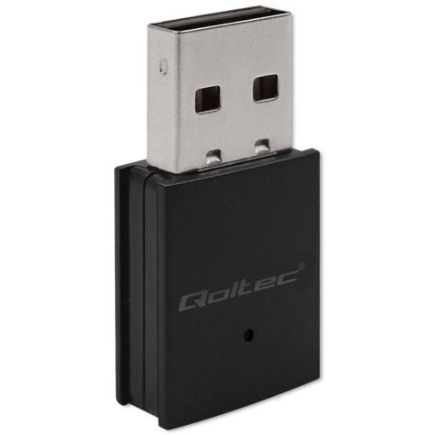 Bezprzewodowy mini adapter Wi-Fi | BT 4.0 USB | standard N Qoltec