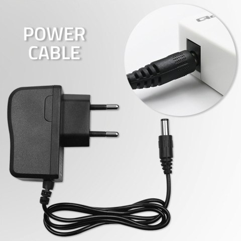 SWITCH przełącznik sieciowy 5 x port RJ45 | 100Mbps | Fast Ethernet| LAN Qoltec